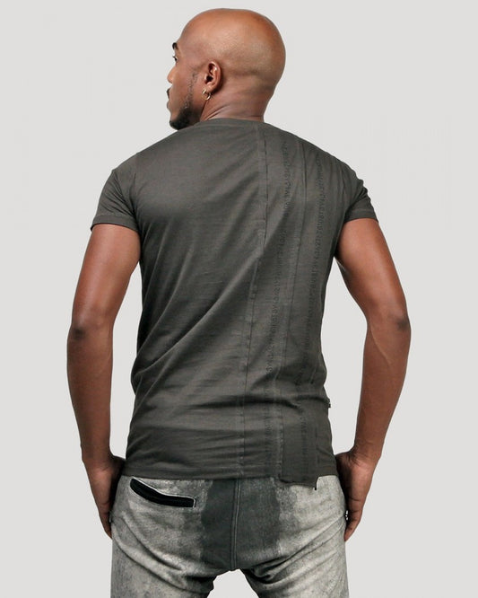 SERIAL T-Shirt In Olive Noir