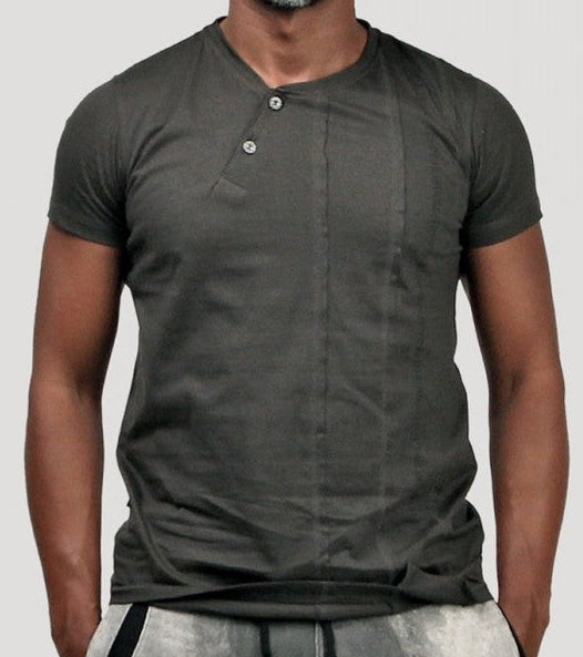 SERIAL T-Shirt In Olive Noir