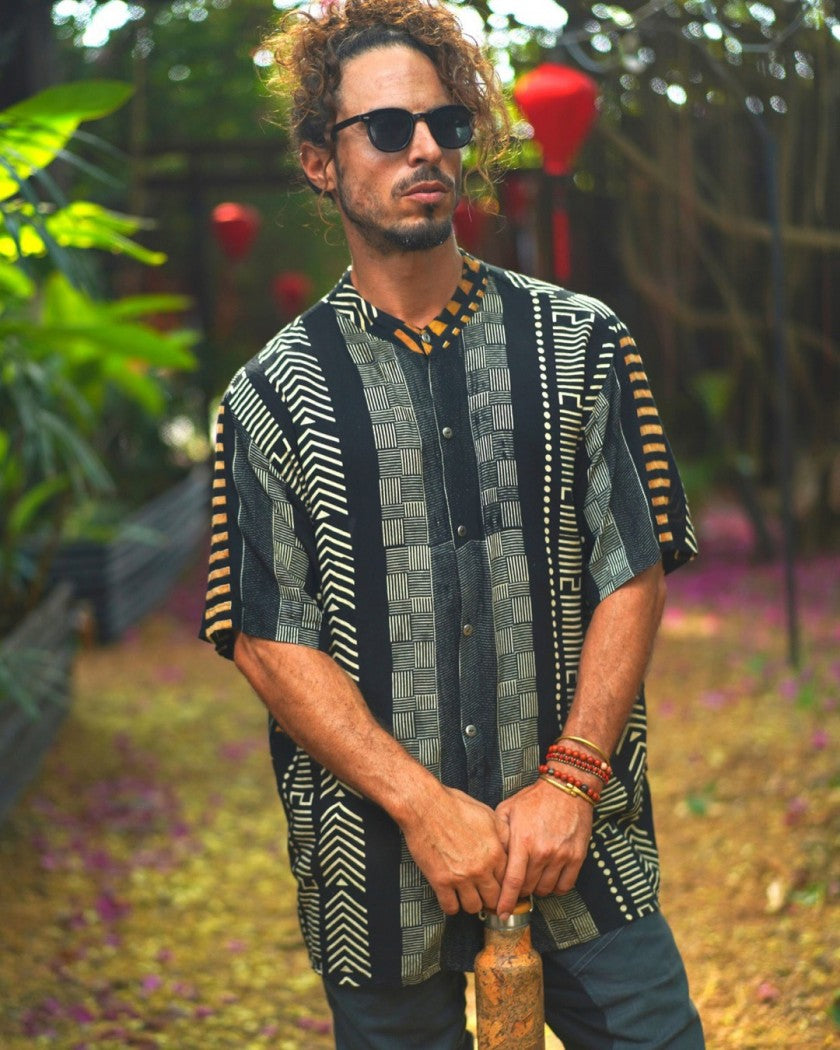 HYPER TRIBAL Button Shirt