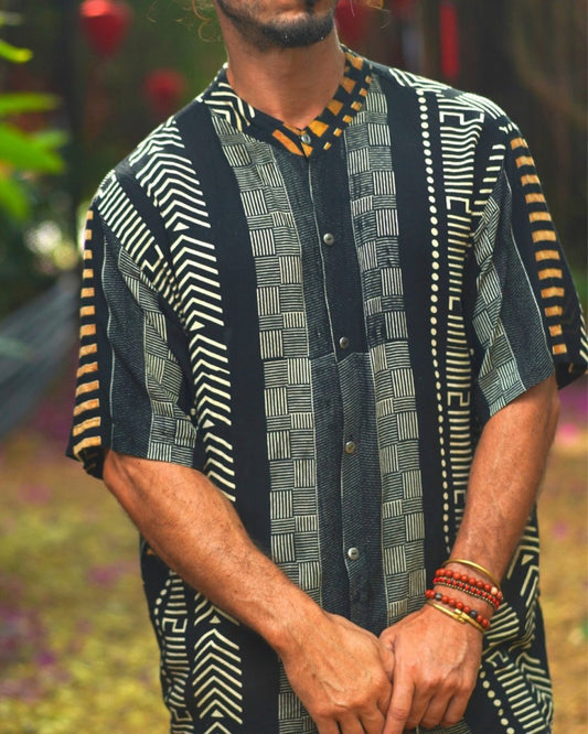 HYPER TRIBAL Button Shirt
