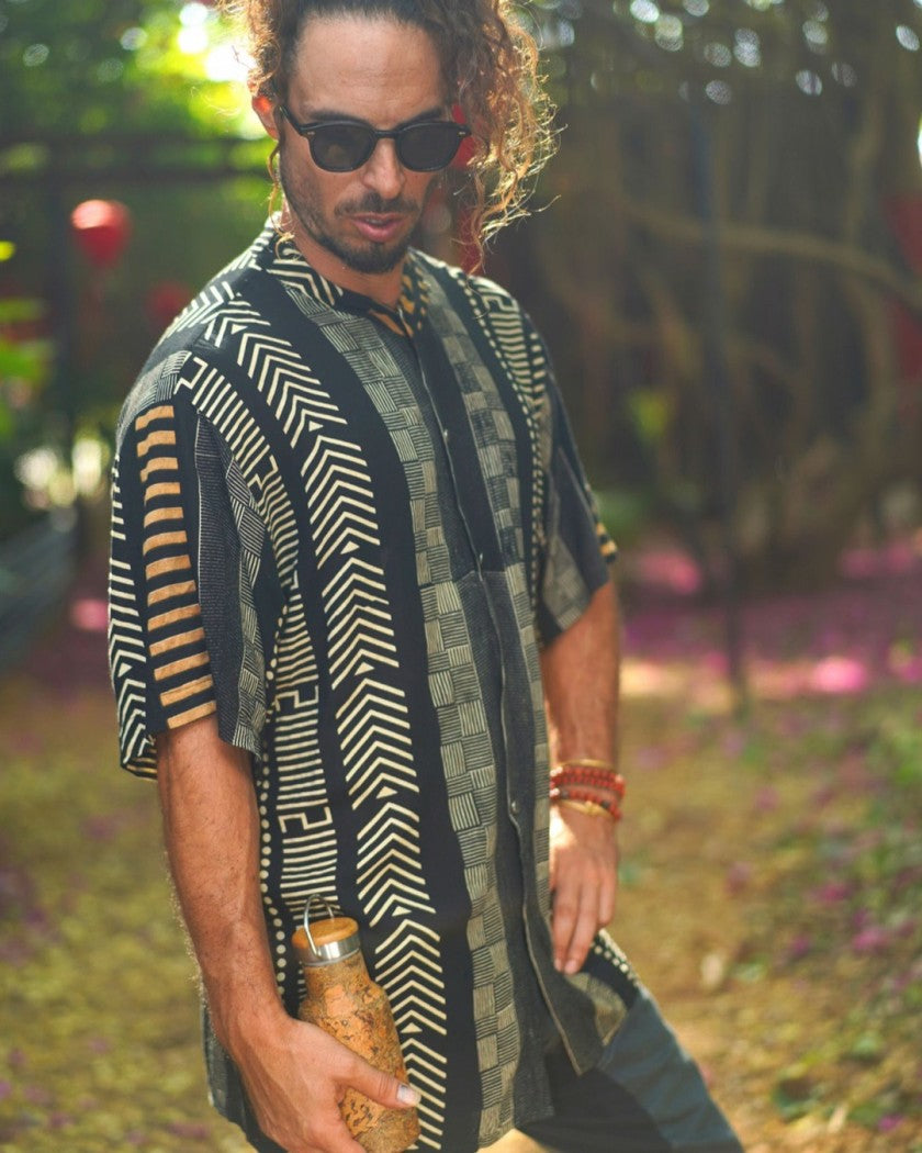 HYPER TRIBAL Button Shirt