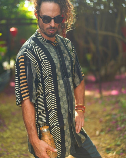 HYPER TRIBAL Button Shirt