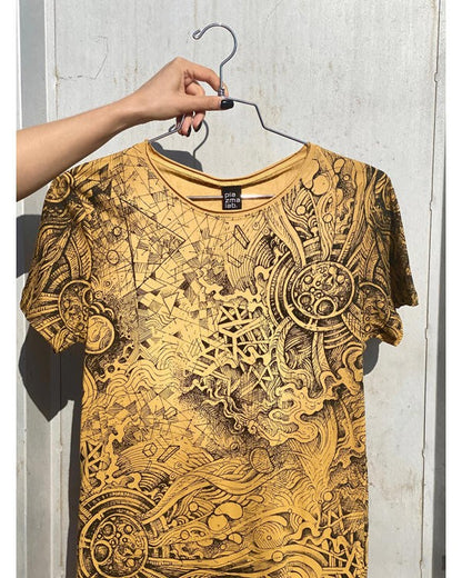 OVERTONES T-Shirt In Musterd