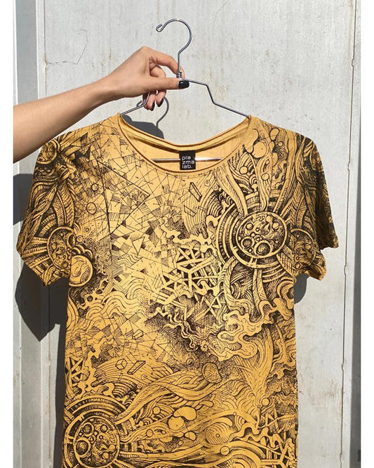 OVERTONES T-Shirt In Musterd