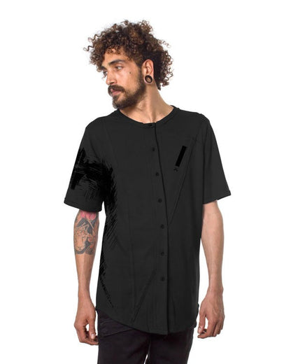 UNEVEN T-Shirt In Black