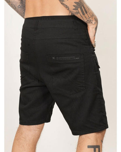 N84 Shorts In Wash Black
