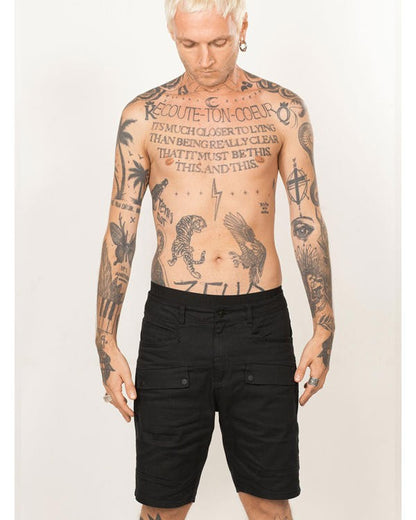 N84 Shorts In Wash Black