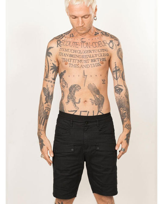 N84 Shorts In Wash Black