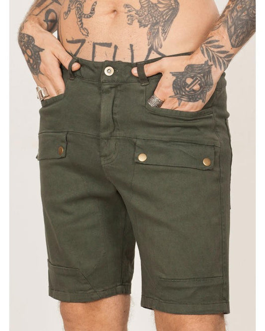 N84 Shorts In Wash Olive