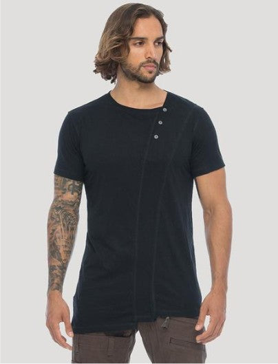 SLANTED RMX T-Shirt In Black
