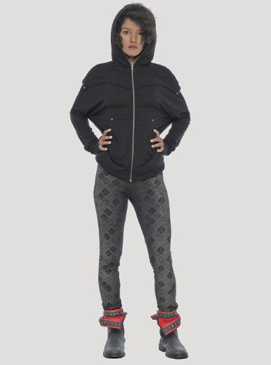UNI Hooded Jacket In Black