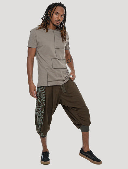 PATCHWORK T-Shirt In Cement