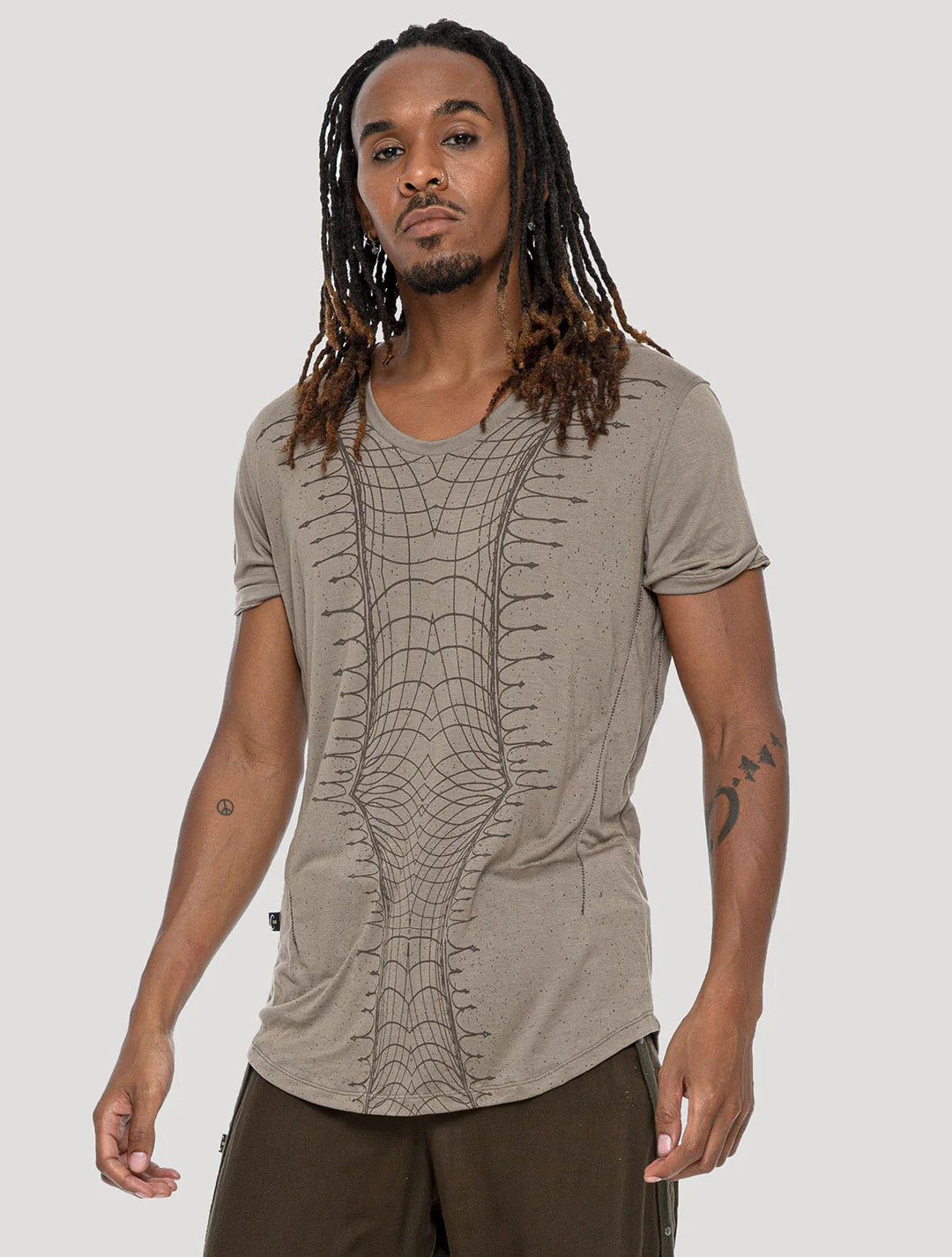VORTEX T-Shirt In Cement
