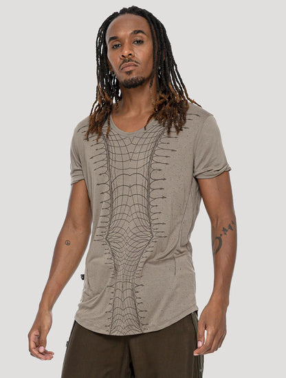 VORTEX T-Shirt In Cement