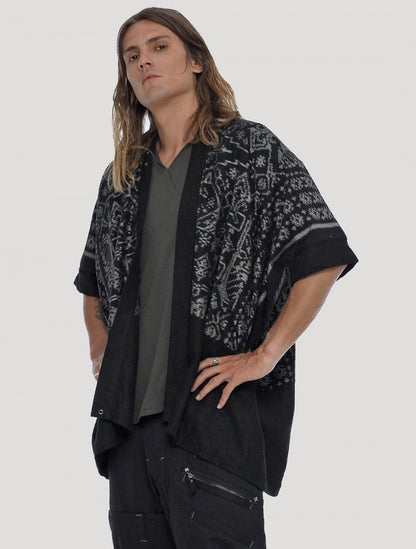 KIMONO KAFTAN In Black