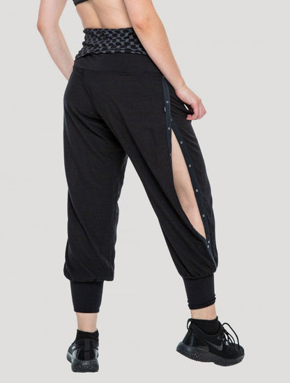 Kafiya Harem Pants In Black