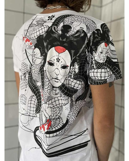 GHOST T-Shirt In White
