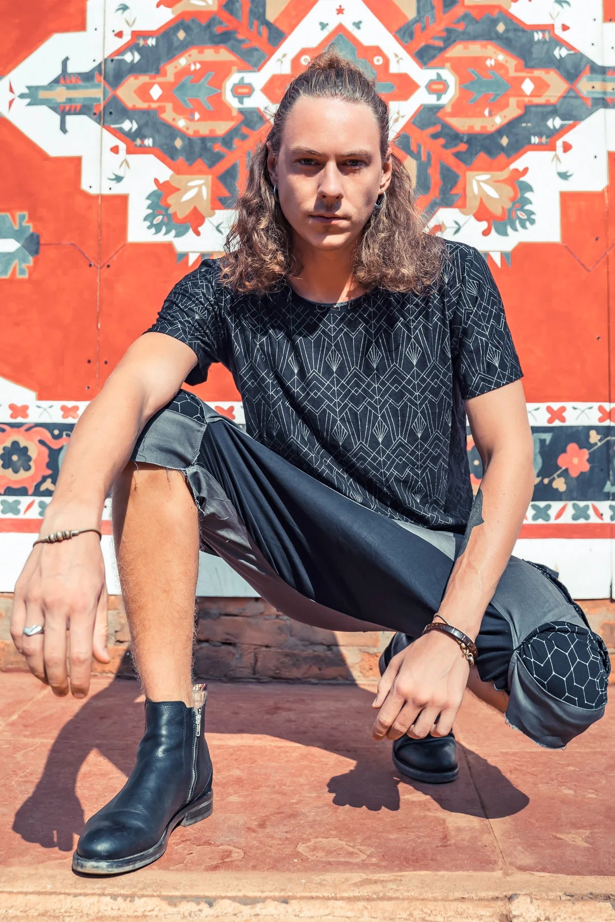 3/4 TAZER Pants In Dark Grey