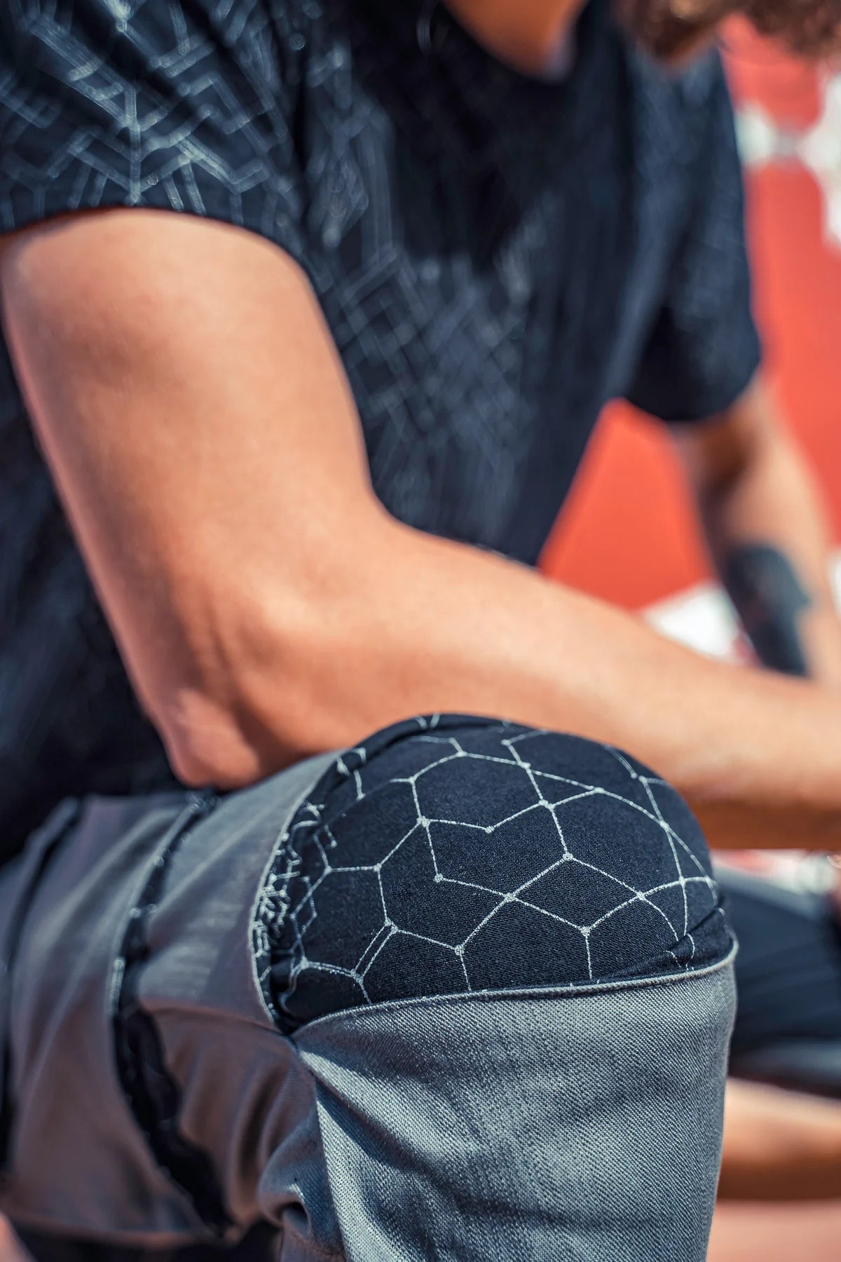 3/4 TAZER Pants In Dark Grey