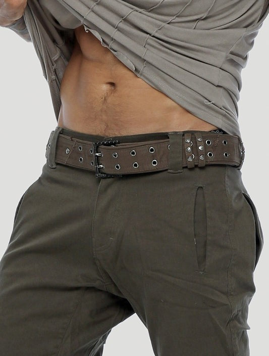 PECOA VAGGIE Olive Belt