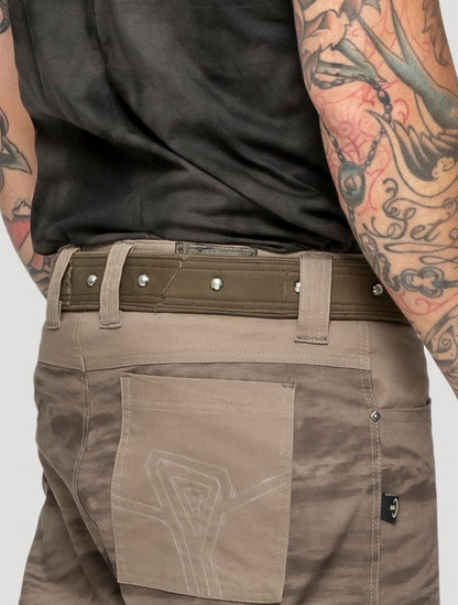 PECOA VAGGIE Olive Belt
