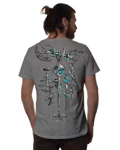 WIND KEY T-Shirt In Grey