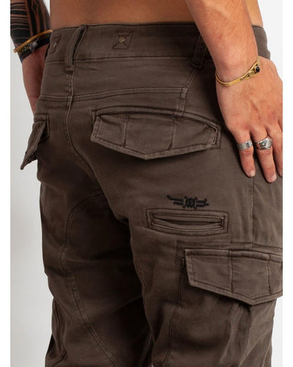 RIOT Heavy Drill Cotton Pants In Stone
