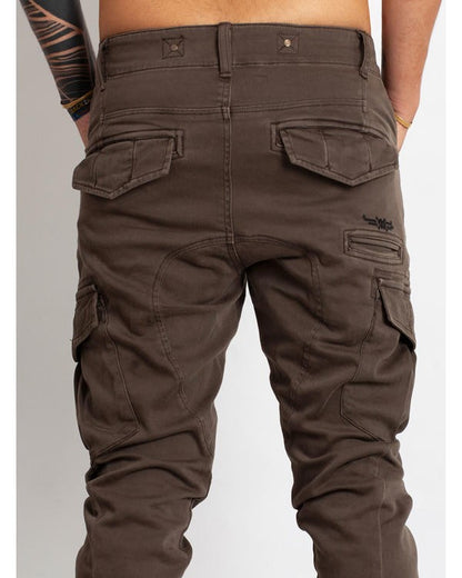 RIOT Heavy Drill Cotton Pants In Stone