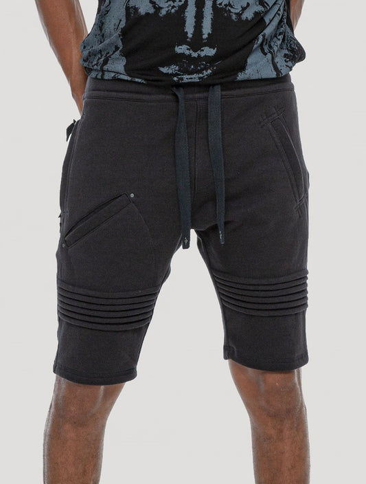 LIPAT RMX Shorts In Black