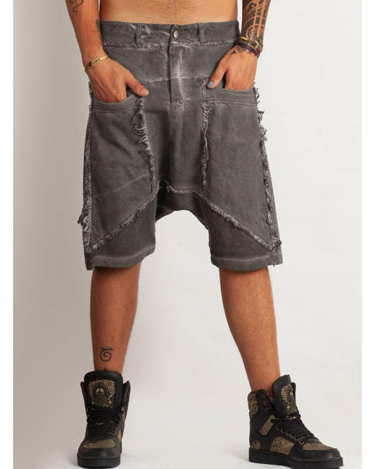 EXCESS Shorts In Wash Grey