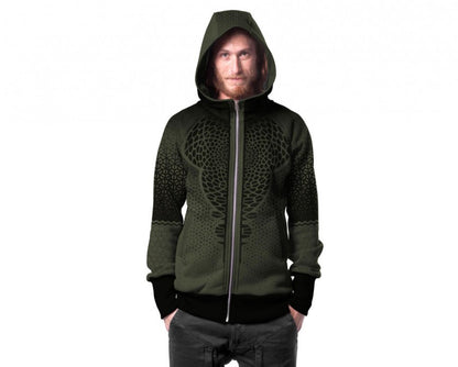 MARK Hooded Jacket In Olive