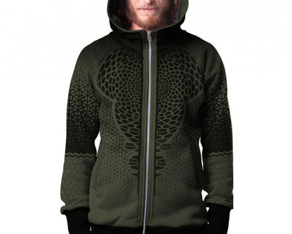 MARK Hooded Jacket In Olive