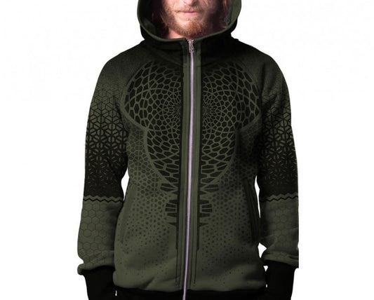 MARK Hooded Jacket In Olive