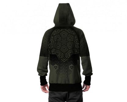 MARK Hooded Jacket In Olive