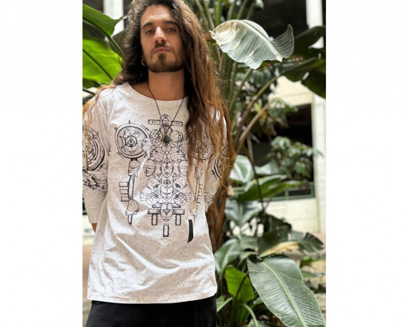 ALCHEMIST Long Sleeve Shirt In White
