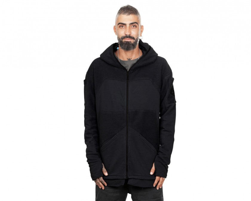 NEPTUNE WO Zip Hood In Black