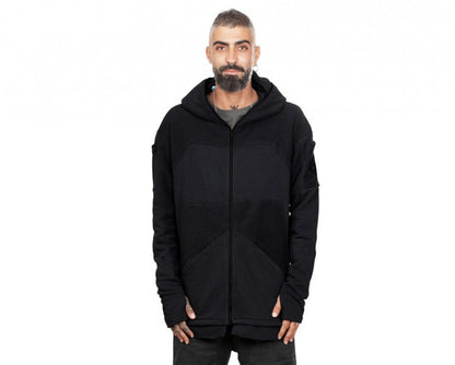 NEPTUNE WO Zip Hood In Black