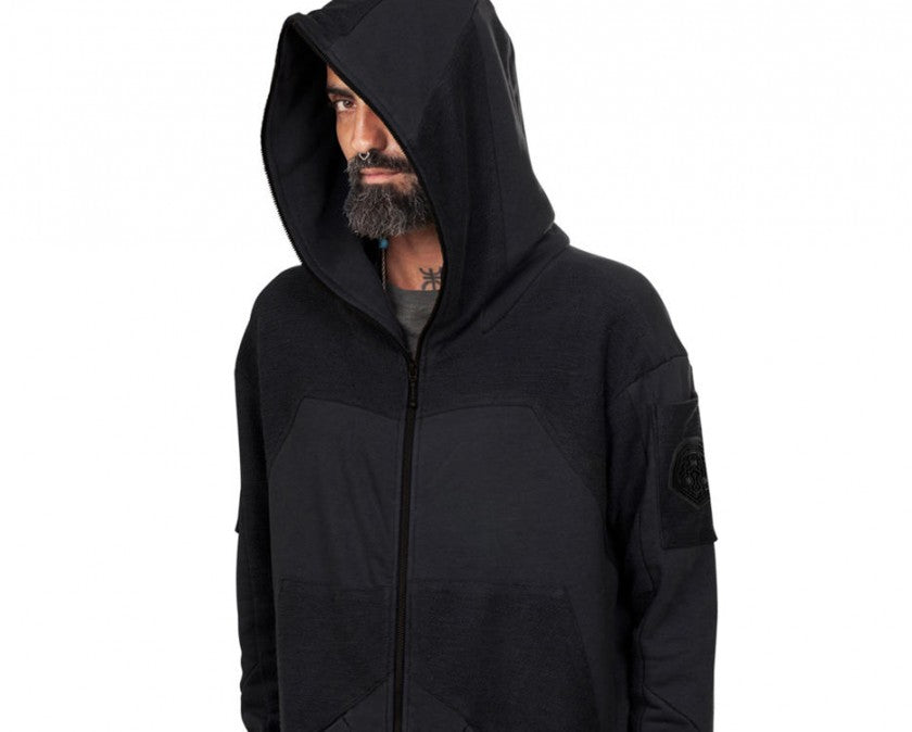 NEPTUNE WO Zip Hood In Black