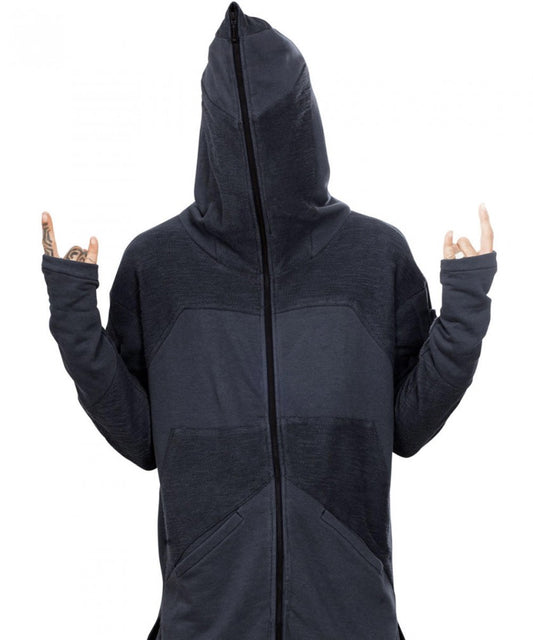 NEPTUNE UNISEX Hood Jacket In Black