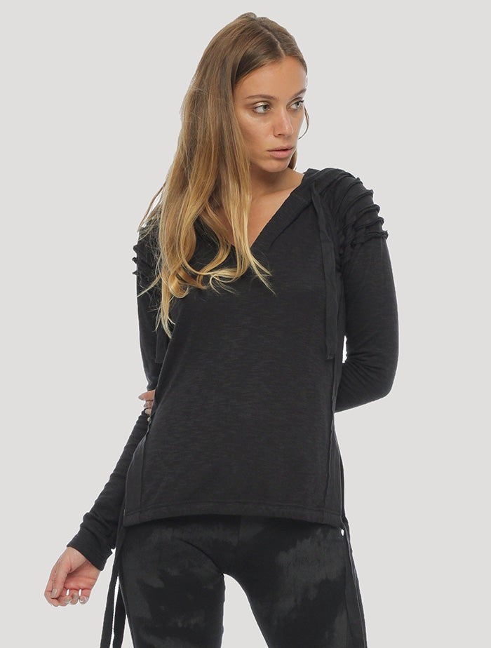 KUBA Hood Jumper In Black