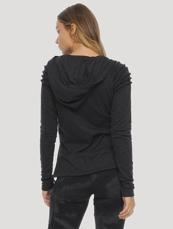 KUBA Hood Jumper In Black