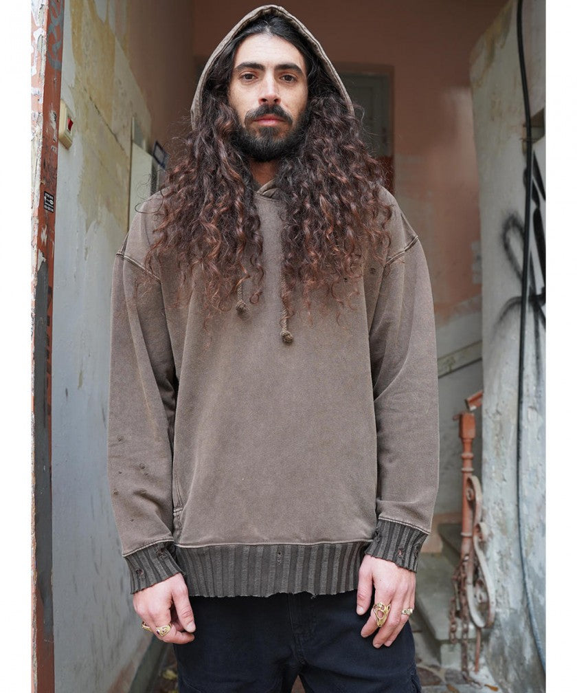 PAX UNISEX Hood In Wash Brown