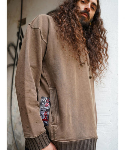 PAX UNISEX Hood In Wash Brown