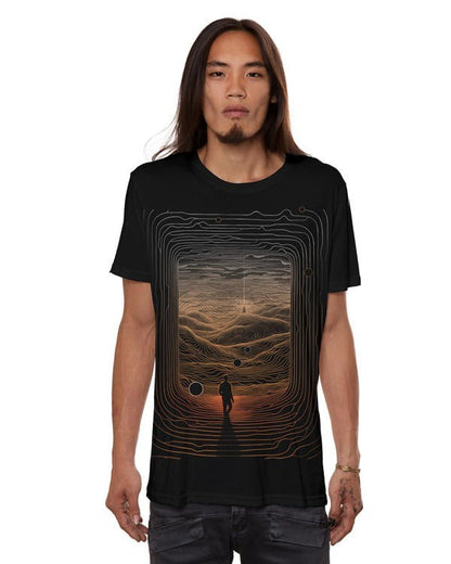 MOUNTAINS T-Shirt In Black