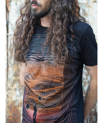 MOUNTAINS T-Shirt In Black