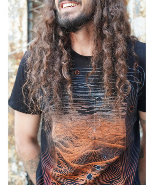 MOUNTAINS T-Shirt In Black