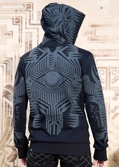 JETT WO Hooded Jacket In Black