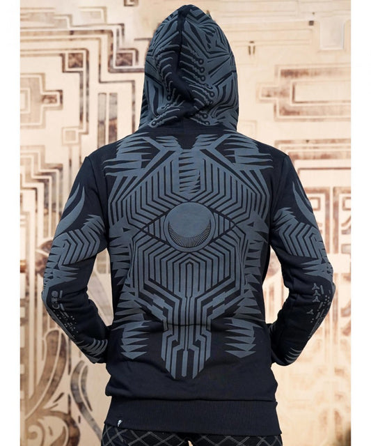 JETT WO Hooded Jacket In Black