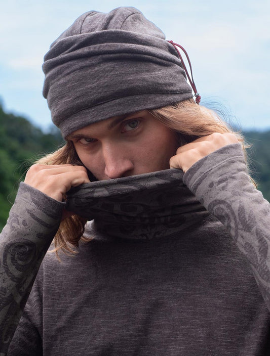 TURBAN Beanie In Charcoal