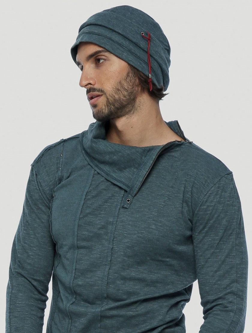 TURBAN Beanie In Teal